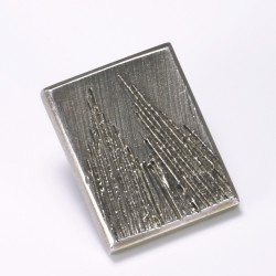  Badge Cologne Cathedral, square, 925- silver