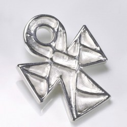  Pendant, Coptic cross, 925 silver
