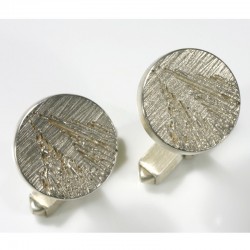 Cufflinks, 925 silver, Cologne Cathedral, round