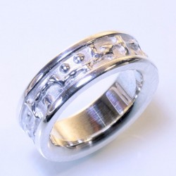  Mining ring, 925 silver, small