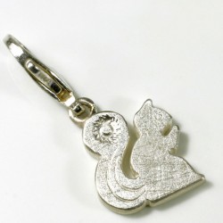  Charm pendant squirrel small, 925- silver