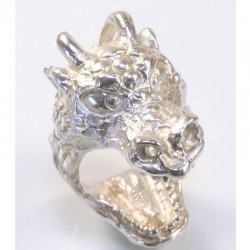  Dragon ring, 925 silver